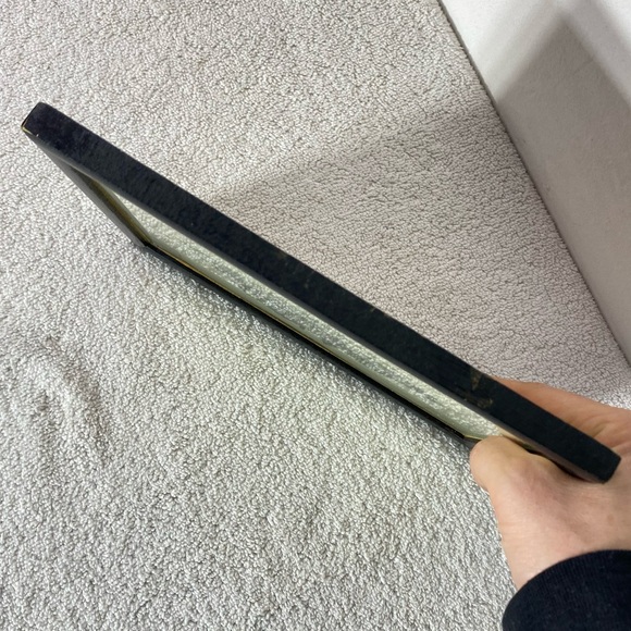 Vintage Eckville Alberta Framed Black and White Train Station Sketch - Picture 9 of 12